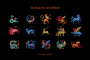 Fantastic beasts 3. Medieval tale, an Animal Illustration by OlgaSoi007 (Thumbnail 2 of 6)