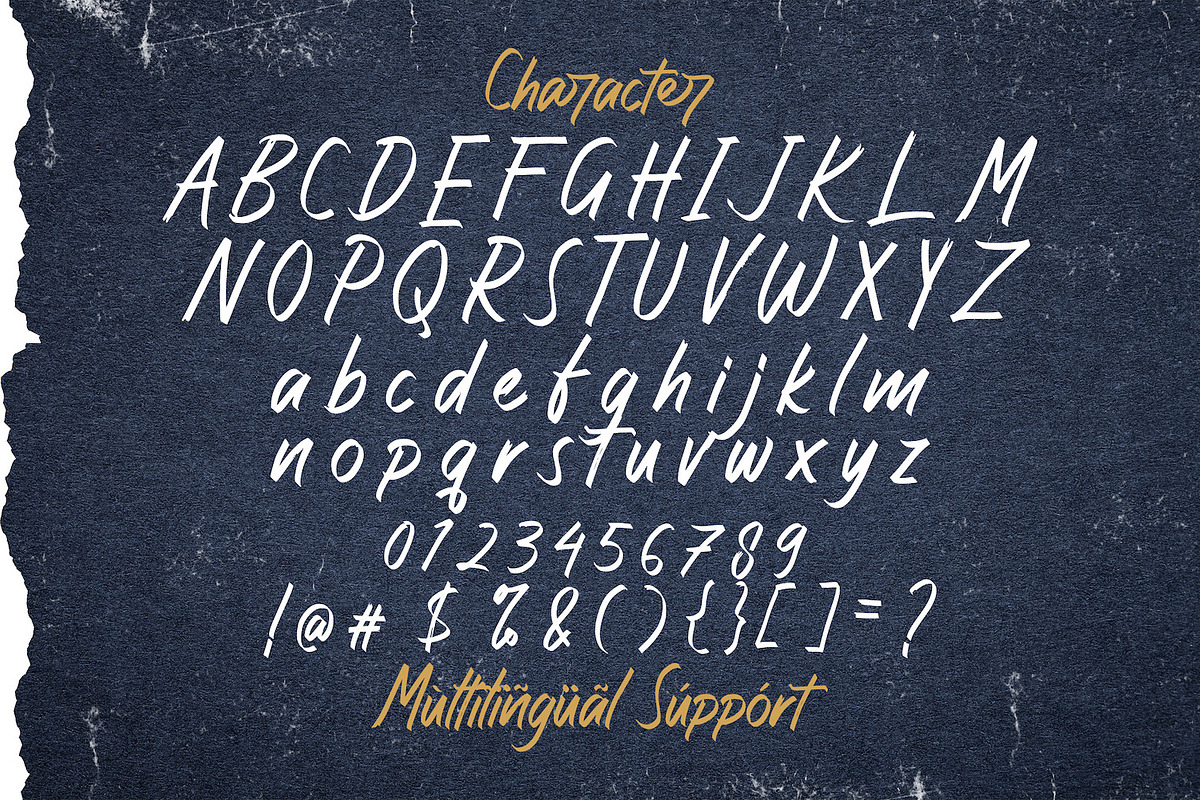 Angika Jaya - Handwritten Font, a Script Font by StringLabs (Photo 10 of 11)