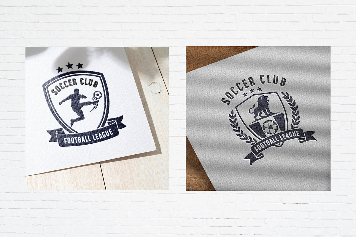 Soccer Team Logo Bundle Emblem, a Branding & Logo Template by Guavanaboy (Photo 3 of 3)