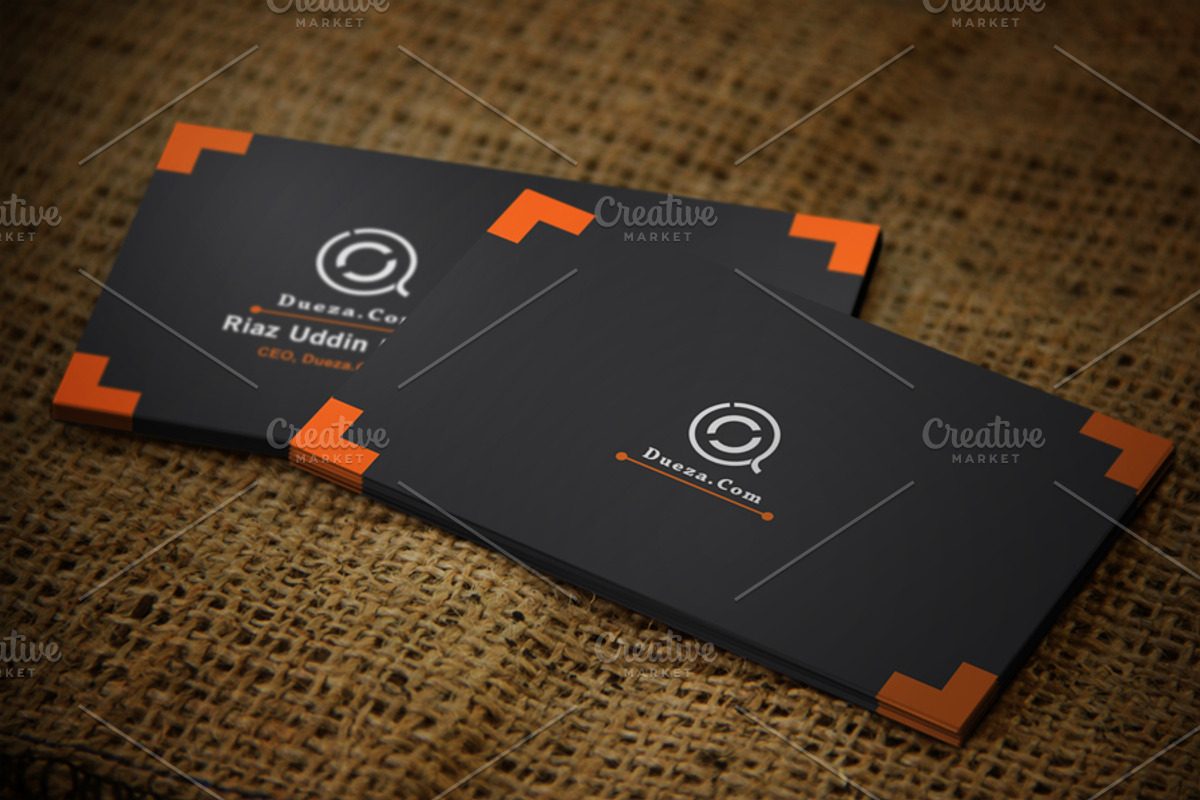 Ornat Business Card Template, a Business Card Template by Dueza.Com (Photo 2 of 3)
