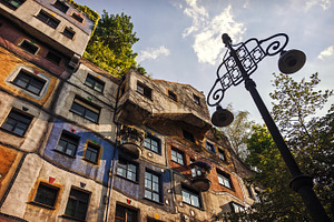 Hundertwasser house in Vienna, an Architecture Photo by BOOCYS