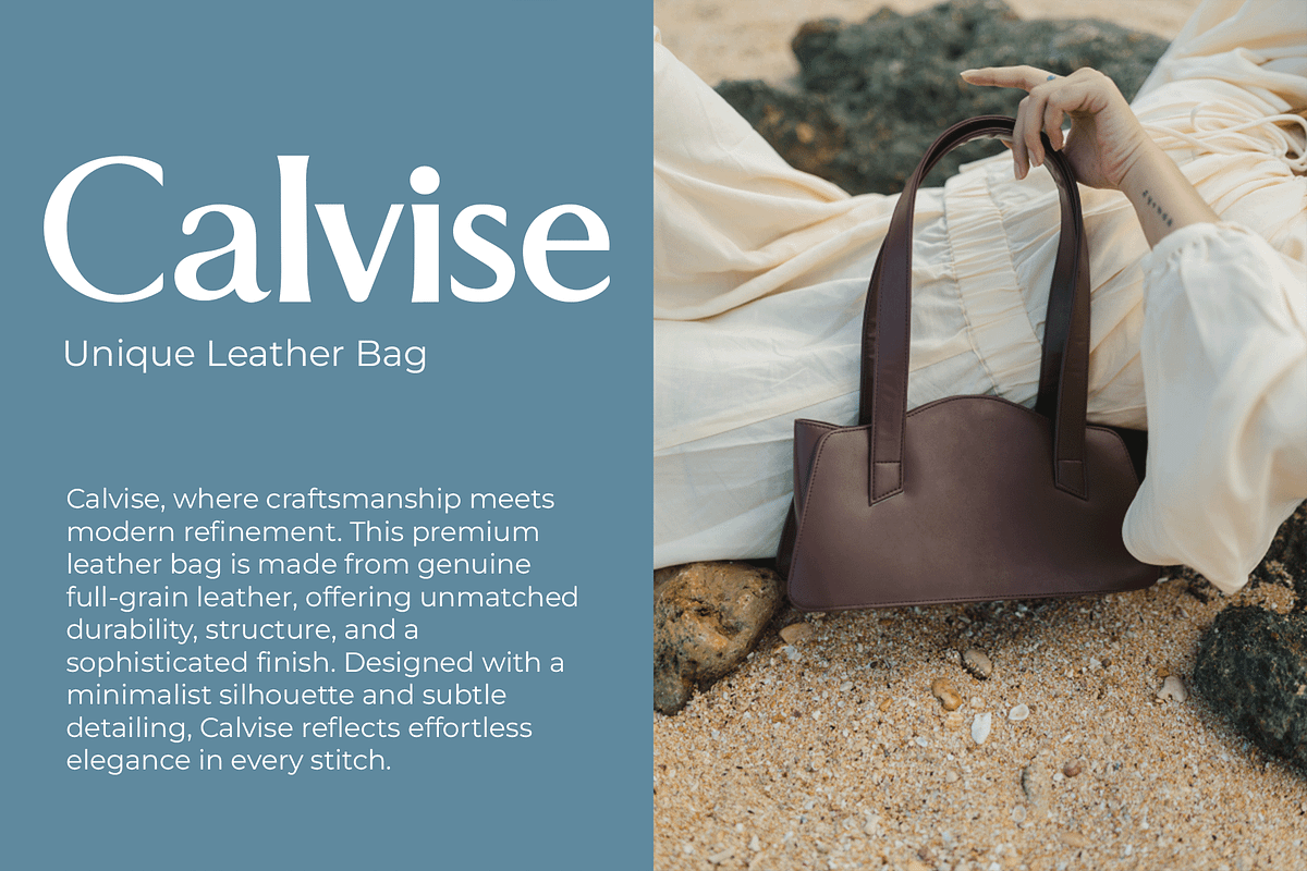 Sovence – A Luxury Serif Font, a Serif Font by overlaytemplates (Photo 3 of 5)