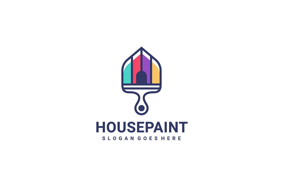 House Painting Logo, a Branding & Logo Template by 3ab2ou (Photo 2 of 2)