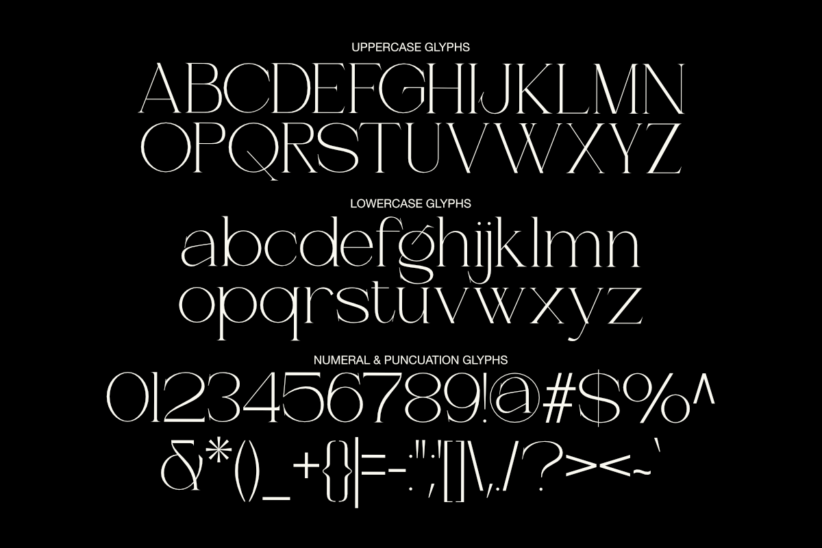 Lunévia Orliene Modern Serif, a Serif Font by Muksal Creative (Photo 9 of 10)