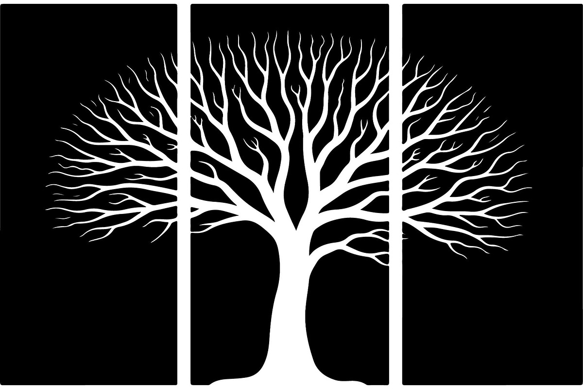 Leafless Tree Silhouette SVG Bundle, an Object Graphic by Designer_Momina (Photo 19 of 20)