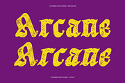 CS Rebelion Stamp, a Blackletter Font by Craft Supply Co. (Thumbnail 3 of 8)
