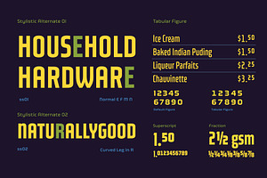 EFCO Growers Font Family