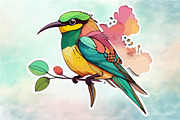 Cute Bird Clipart Bundle, a Seasonal Illustration by Craft Nest (Thumbnail 5 of 5)