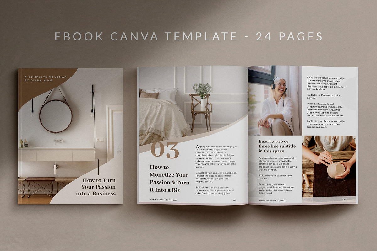 eBook Canva Template | Nordic, a Magazine Template by Studio Sugoi (Photo 1 of 9)