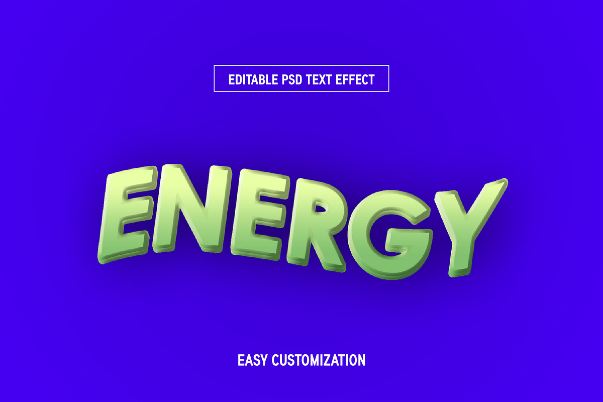 Playful Layered 3D Text Effect