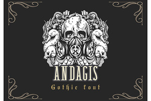 Andagis Gothic Font