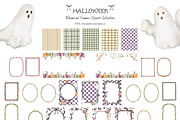 Halloween Whimsical Clipart, an Object Graphic by LenArt (Thumbnail 5 of 15)