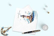 Greeting Card 5x7- Lighthouse Theme, a Card Template by Oshin Design (Thumbnail 2 of 5)