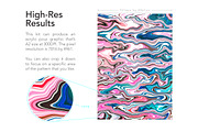 Acrylic Pour Creator for Photoshop, a Plug-in Add-On by Drifter Studio PrintShop (Thumbnail 8 of 12)