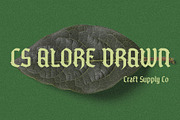 CS Alore Drawn, a Blackletter Font by Craft Supply Co. (Thumbnail 1 of 8)