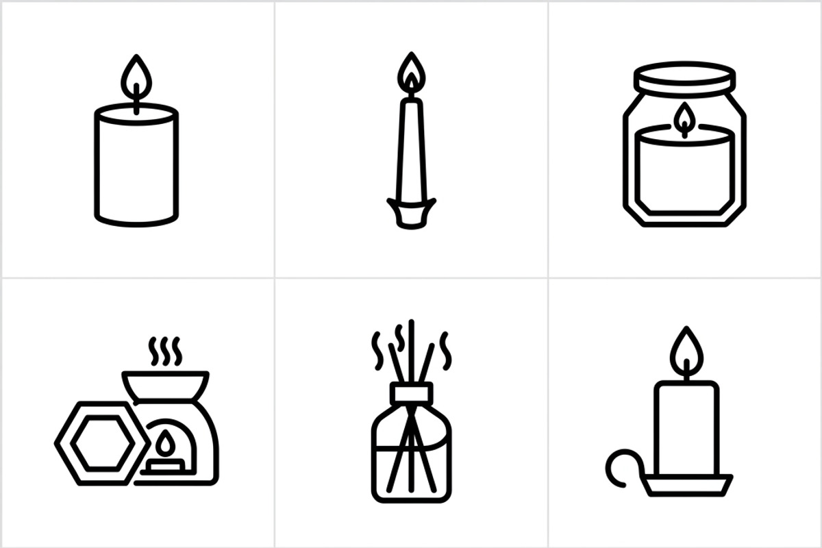 Bundles Set Floral Wedding Icons, an Outline Icon by adenpinkstore (Photo 25 of 44)
