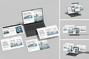 Laptop Screen Website Mockup, a Wearable Device Mockup by graphicsecond (Thumbnail 1 of 5)
