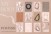 MY BODY | Collection Female figur, an Illustration by ms Julia Nova (Thumbnail 2 of 7)
