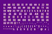 Aneka - VHS 80s City Pop Retro Font, a Font by Casloop Studio (Thumbnail 8 of 8)