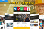 ArmStrong- Industrial & Business, a WordPress Template by Cherry Wordpress Theme (Thumbnail 1 of 11)