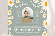 Sage Green Daisy Baby Shower Canva, an Invitation Template by Blooming Daisy (Thumbnail 4 of 4)