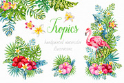 Tropics.Watercolor collection, an Animal Illustration by Ekaterina Mikheeva (Thumbnail 1 of 7)
