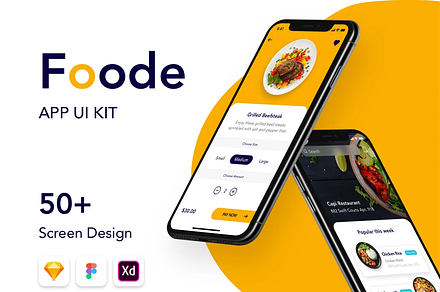 Foode - Best Food Order App Design, an App Template by Capi Product