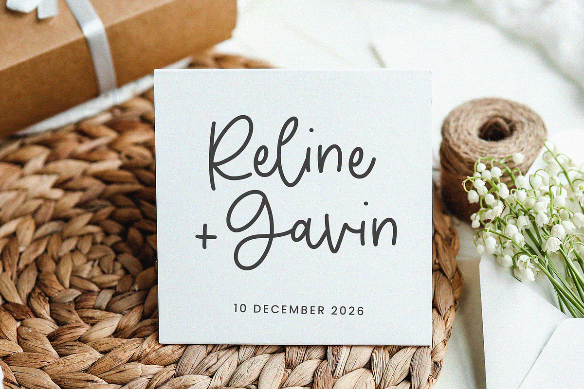 Casual Simone Font, a Script Font by Timurtype (Photo 3 of 7)