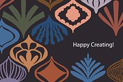 Quirky Ogee Motifs and Patterns, a Decorative Illustration by Sweet Fig (Thumbnail 12 of 12)