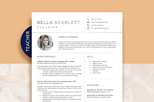 High School Teacher Resume Template