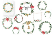 Scandinavian Winter Christmas Floral, a Decorative Illustration by Catch the Dream Art (Thumbnail 7 of 17)