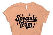 Specials Team Groovy Retro Typograph, an Object Graphic by Star Graphic Design (Thumbnail 5 of 12)