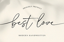 Best Love - A Romantic Font