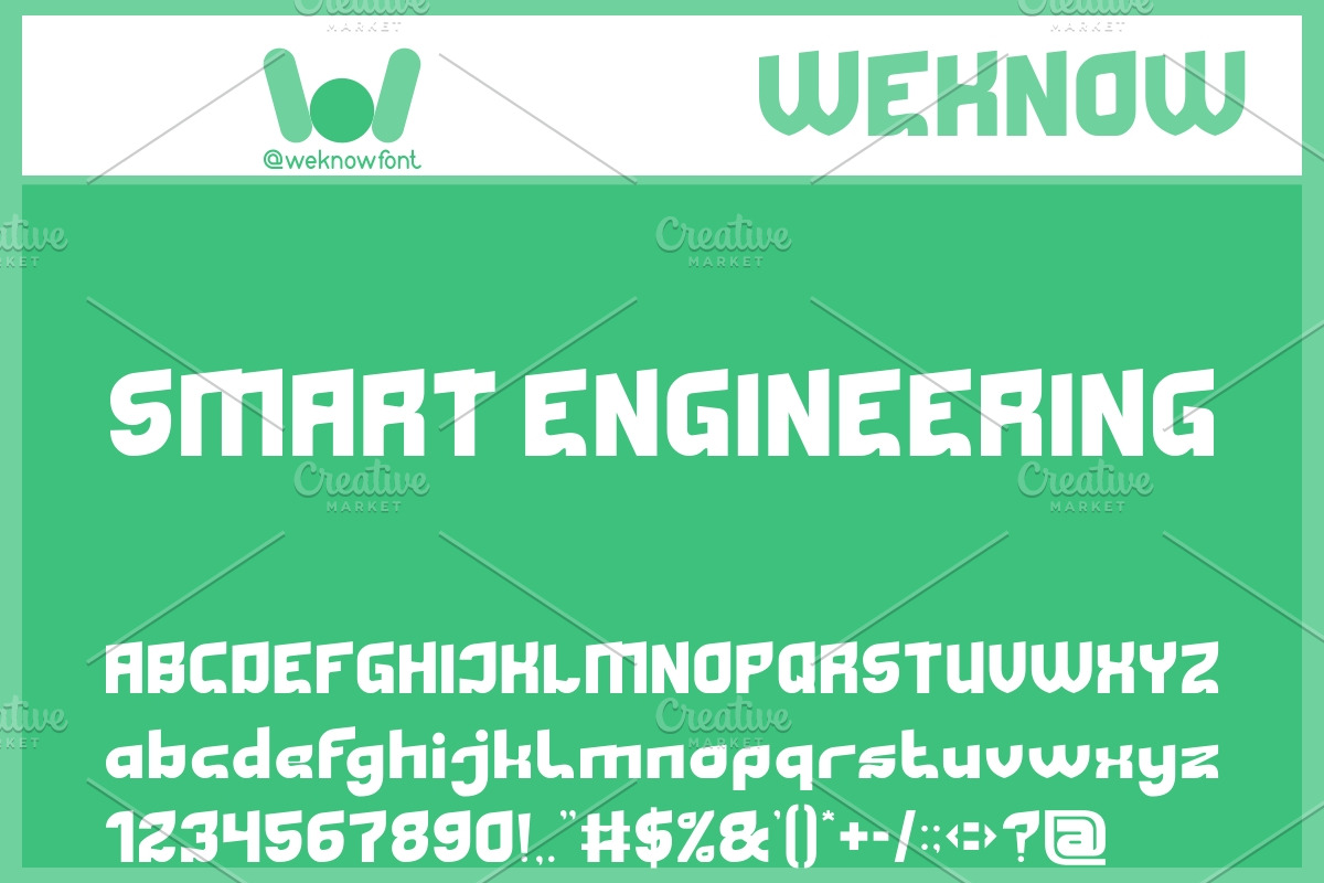 Good Question font, a Font by weknow (Photo 3 of 8)