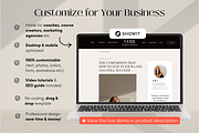 Showit Website Template Coach/Course, a Squarespace Template by Warmsoulgallery (Thumbnail 5 of 10)