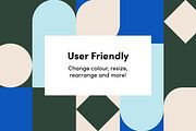 Block Geometrics, a Pattern Graphic by Geometrica Bureau (Thumbnail 4 of 10)