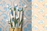 Azulejo Portuguese Shells, a Pattern Graphic by Carpet Tapete Pretzel (Thumbnail 19 of 24)