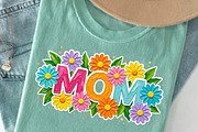 MOM Png Mother's Day Png, an Illustration by Designworld (Thumbnail 3 of 3)