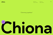 JHC Chiona - Charming Sans, a Sans Serif Font by Jehoo Creative (Thumbnail 1 of 15)