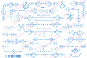 Winter borders,dividers set, an Object Graphic by Tatianakost49 (Thumbnail 2 of 2)