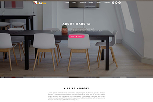 Babsha Responsive Bootstrap 4 Theme