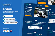 Nusa – Online Course Landing Page, a Landing Page Template by productype1 (Thumbnail 1 of 5)