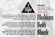 Blackbird - Blackletter font family, a Blackletter Font by Artistic & Unique (Thumbnail 2 of 16)