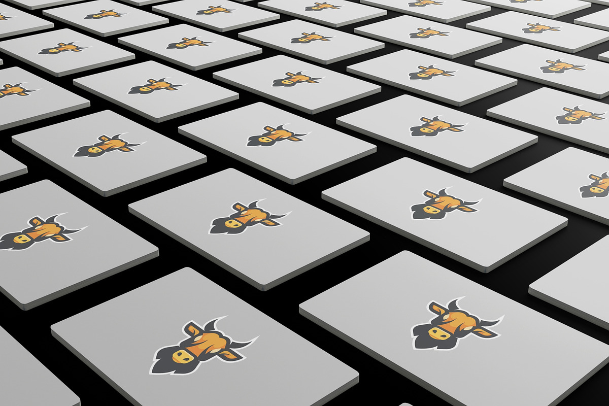 Mascot Bull Logo Design, a Branding & Logo Template by Artnivora.Std (Photo 4 of 4)