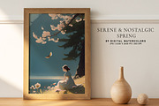 Serene and Nostalgic Spring, a Decorative Illustration by Digital Art Creations (Thumbnail 5 of 6)