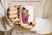 My Lovely Baby Clipart, Mom and Baby, a Person Illustration by ArtedeCatrin (Thumbnail 9 of 10)