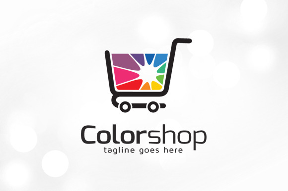 Color Shop Logo Template, a Branding & Logo Template by gunaonedesign
