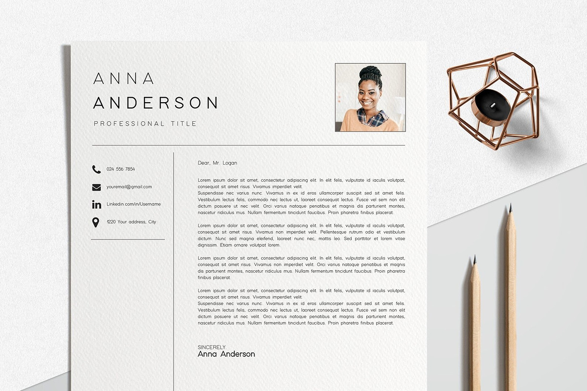 Resume Template CV Professional, a Resume Template by LucaTheme (Photo 3 of 10)