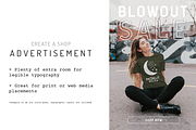 Bella Canvas 3001 Womens Tshirt Mock, a Shirt Mockup by Moonlit Mocks (Thumbnail 5 of 6)