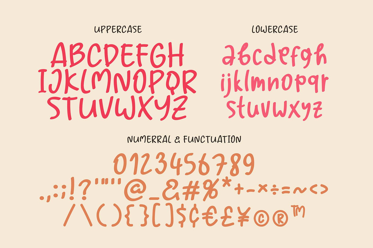 Merry Moments Font, a Handwritten Font by KengGraphic (Photo 6 of 7)